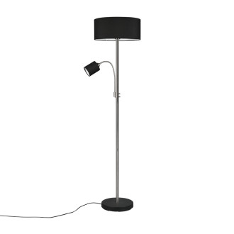 Stojací lampa Trio Motel nikl 416900207