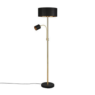 Stojací lampa Trio Motel mosaz 416900208