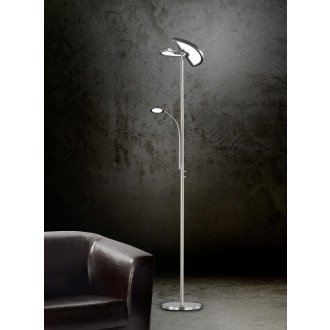 LED stojací lampa Trio Split nikl 424910207