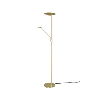 LED stojací lampa Trio Brantford mosaz 425610208