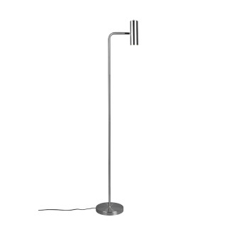 Stojací lampa Trio Marley nikl 412400107
