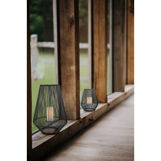 LED stolní lampa Reality Mineros šedá R55256111