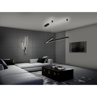 LED závěsné osvětlení Cinque Cicanto černá 375010132