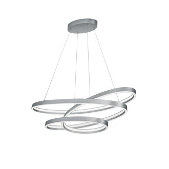 LED závěsné osvětlení Cinque Ciola nikl 377210107