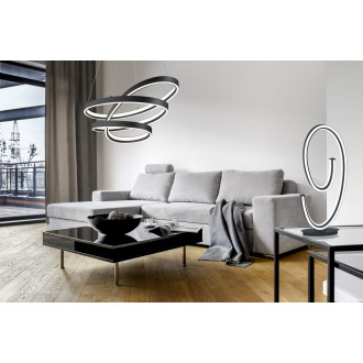 LED závěsné osvětlení Cinque Ciola černá 377210132