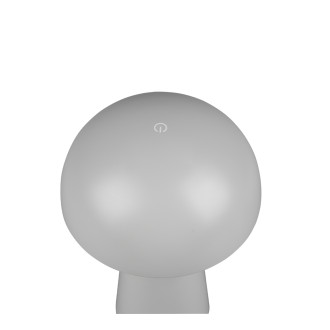 LED stolní lampa Reality Lennon šedá R52176177