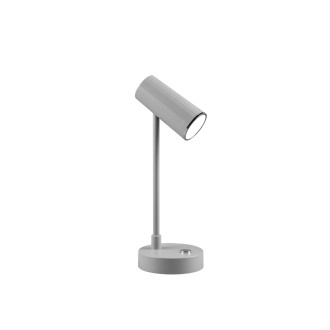 LED stolní lampa Reality Lenny šedá R52661111