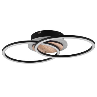 LED stropní osvětlení Reality Giro dřevodekor R62783635