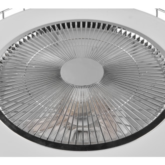 LED ventilátor Reality Sandfjord chrom R64122106
