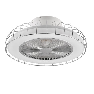 LED ventilátor Reality Sandfjord chrom R64122106