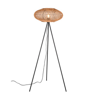 Stojací lampa Trio Hedda černá 412300136