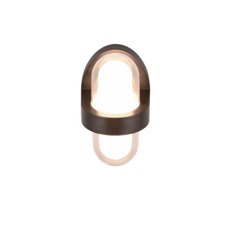 LED Nástěnná lampa Reality Limeira černá R24256232