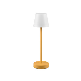 LED stolní lampa Reality Martinez žlutá R54086183