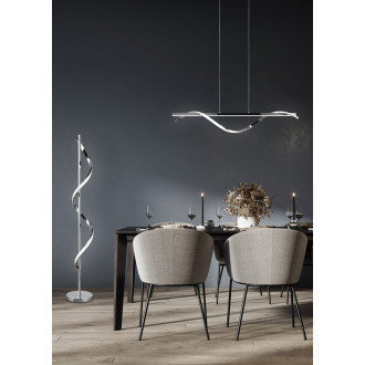 LED stojací lampa Reality Isabel chrom R42201106