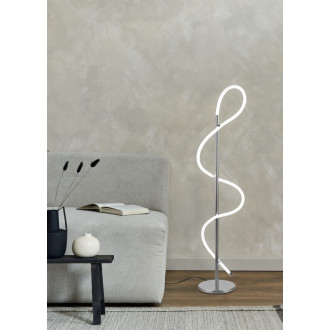LED stojací lampa Reality Argos chrom R42361106