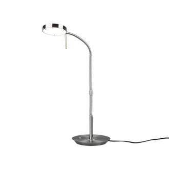 LED stolní lampa Trio Monza nikl 523310107