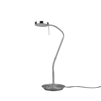 LED stolní lampa Trio Monza nikl 523310107