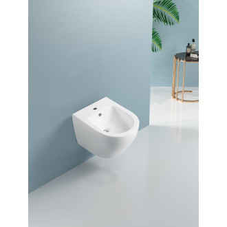 CERANO Keramický závěsný bidet Fizo bílá matná 36x37x49 cm CER-417413