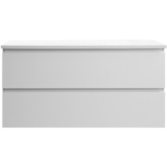 CERANO Koupelnová skříňka Carole s deskou pod umyvadlo bílá matná 100x49,8x46cm CER-476348