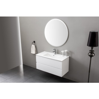 CERANO Koupelnová skříňka pod umyvadlo Carole bílá matná 100x49,8x46 cm CER-431560