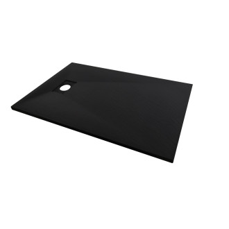 CERANO Sprchová vanička obdélníková Gusto černá matná 160x80 cm CER-414716