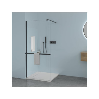 CERANO Sprchová vanička z litého mramoru obdélníková Loro bílá matná 120x80 cm CER-413609