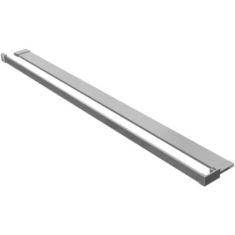CERANO Sprchová zástěna Walk-in Onyx L-levá +držák 8mm chrom/industriální sklo 150x200