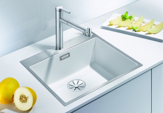 Blanco SUBLINE 500-IF/A dřez vestavný/do roviny černá granit 525 999