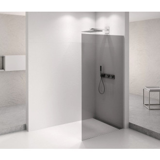 ARCHITEX CHROM sprchová zástěna 662mm, kouřové sklo AXC70SC