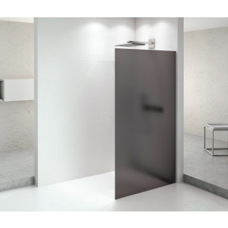 ARCHITEX CHROM sprchová zástěna 1362mm, kouřové matné sklo AXC140SM