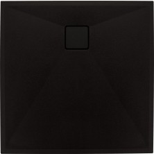 DEANTE CORREO KQR_N41B Sprchová vanička 90x90cm, granit černá