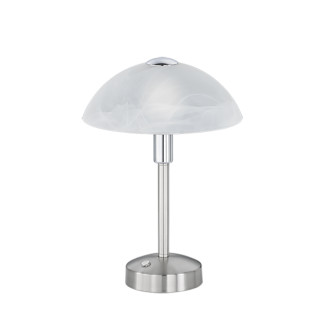 LED stolní lampa Trio Donna nikl 525790107