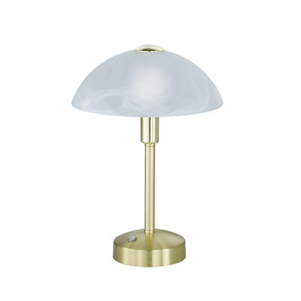 LED stolní lampa Trio Donna mosaz 525790108