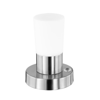 LED stolní lampa Trio Cristo nikl 529690107