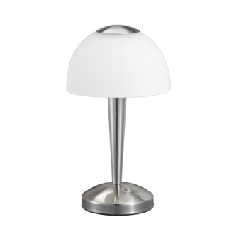 LED stolní lampa Trio Ventura nikl 529990107