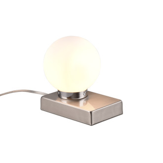 Stolní lampa Trio Davi Ii nikl 590100107