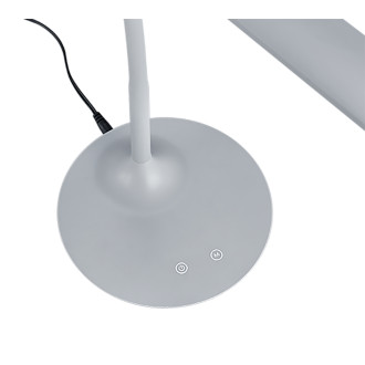 LED stolní lampa Trio Polo šedá 527090111