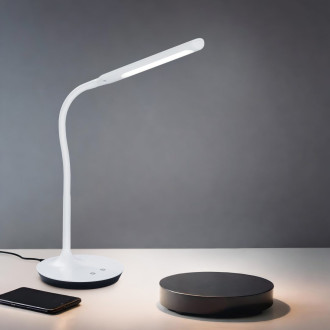 LED stolní lampa Trio Polo bílá 527090131
