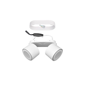 LED stropní osvětlení Trio Taurus bílá 652910231