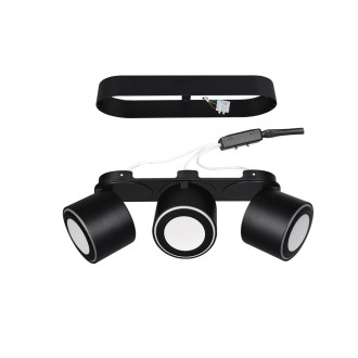 LED stropní osvětlení Trio Taurus černá 652910332