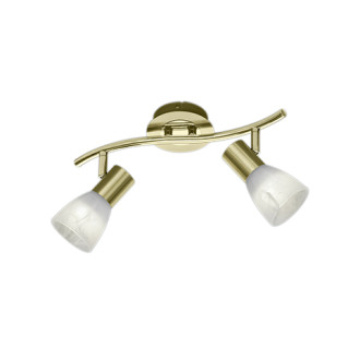 LED bodové osvětlení Trio Levisto mosaz 871010208