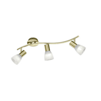 LED bodové osvětlení Trio Levisto mosaz 871010308