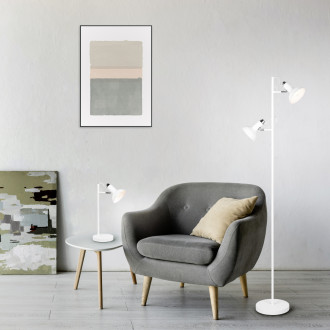 Stolní lampa Trio Roxie bílá 511900131