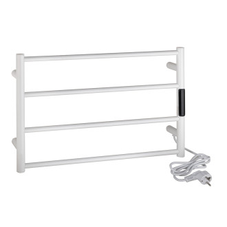 Bemeta Elektrický sušák ručníků 560x90x370mm, 63W, nerez, bílá 704151084
