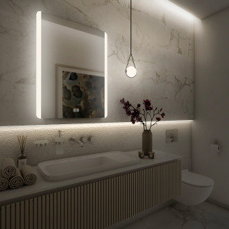 Nimco LED zrcadlo 600x800 se dvěma dotykovými senzory ZP 17002VX