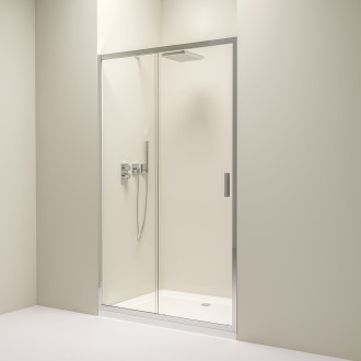 CERANO Sprchové posuvné dveře Varone LINE L/P 6 mm, chrom, 16x195 CER-8050BD7556