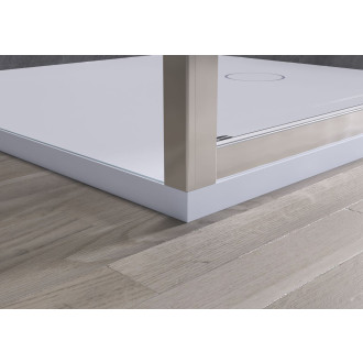 CERANO Sprchový kout Varone L/P chrom, transparentní sklo 130x90cm posuvný CER-DY505-13090