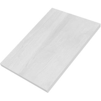 TUANA - Koupelnová deska pod umyvadlo Merito - bílá matná - 80 cm