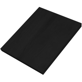 TUANA - Koupelnová deska pod umyvadlo Merito - černá matná - 60 cm