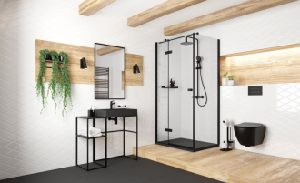Deante PEONIA ZERO CDE_NZPW Závěsné WC rimless, černá